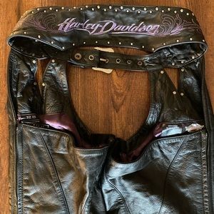 Harley Davidson Women’s Deluxe Lined Chaps Medium